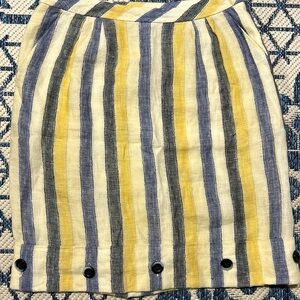 Anthropologie edmé & esyllte linen skirt
